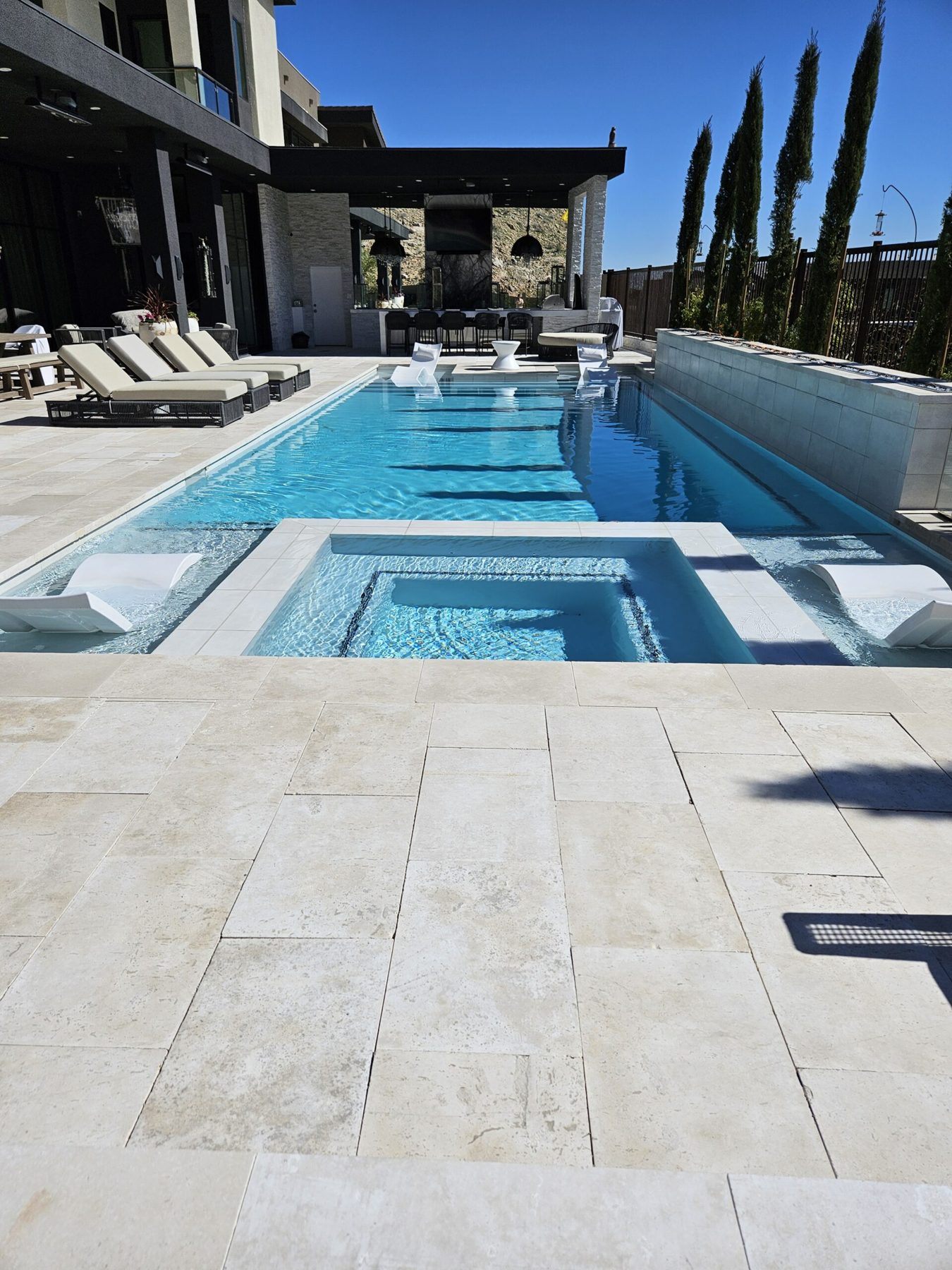 Opal Waters — custom pool by Clarity Custom Pools