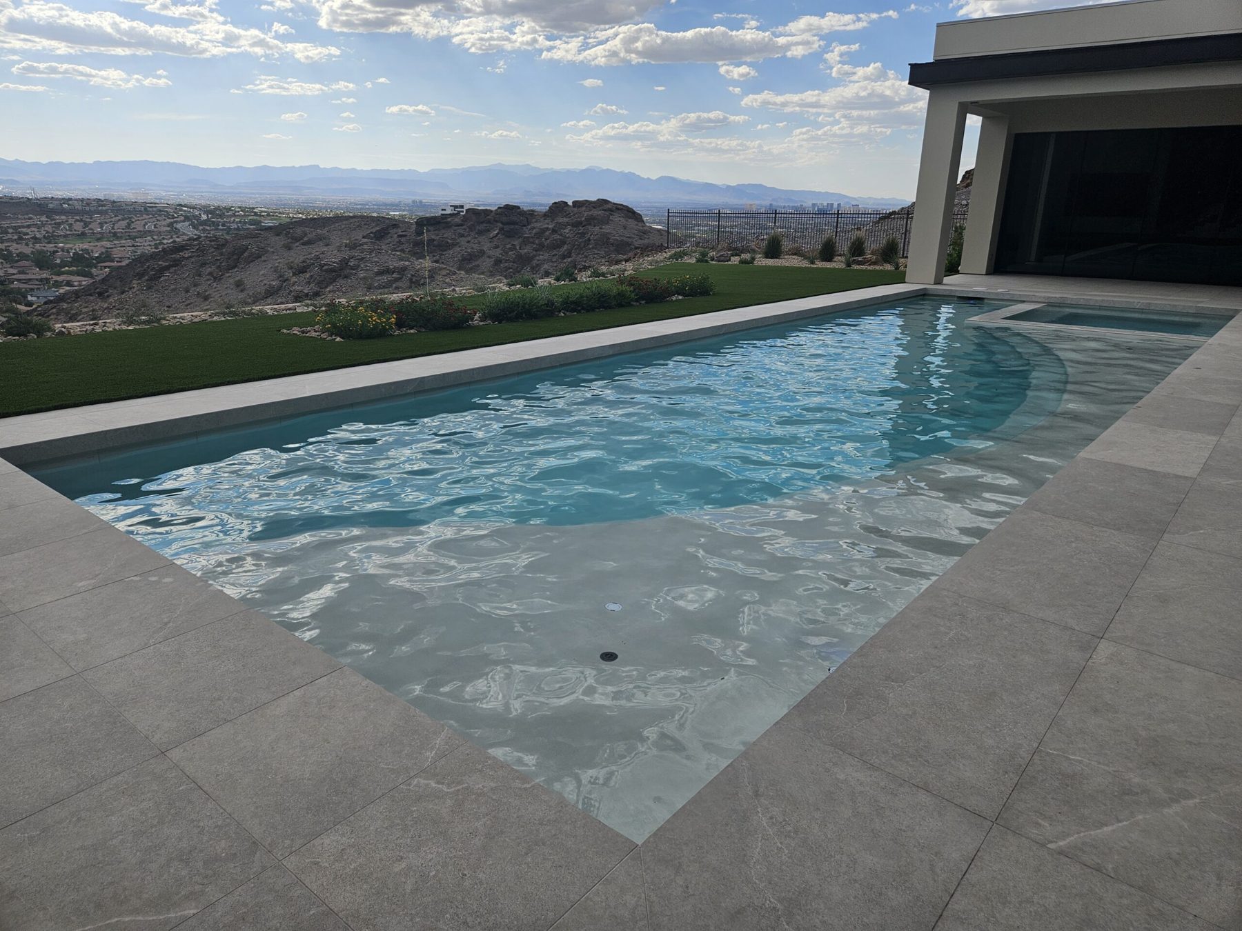 Halo Waters — custom pool by Clarity Custom Pools
