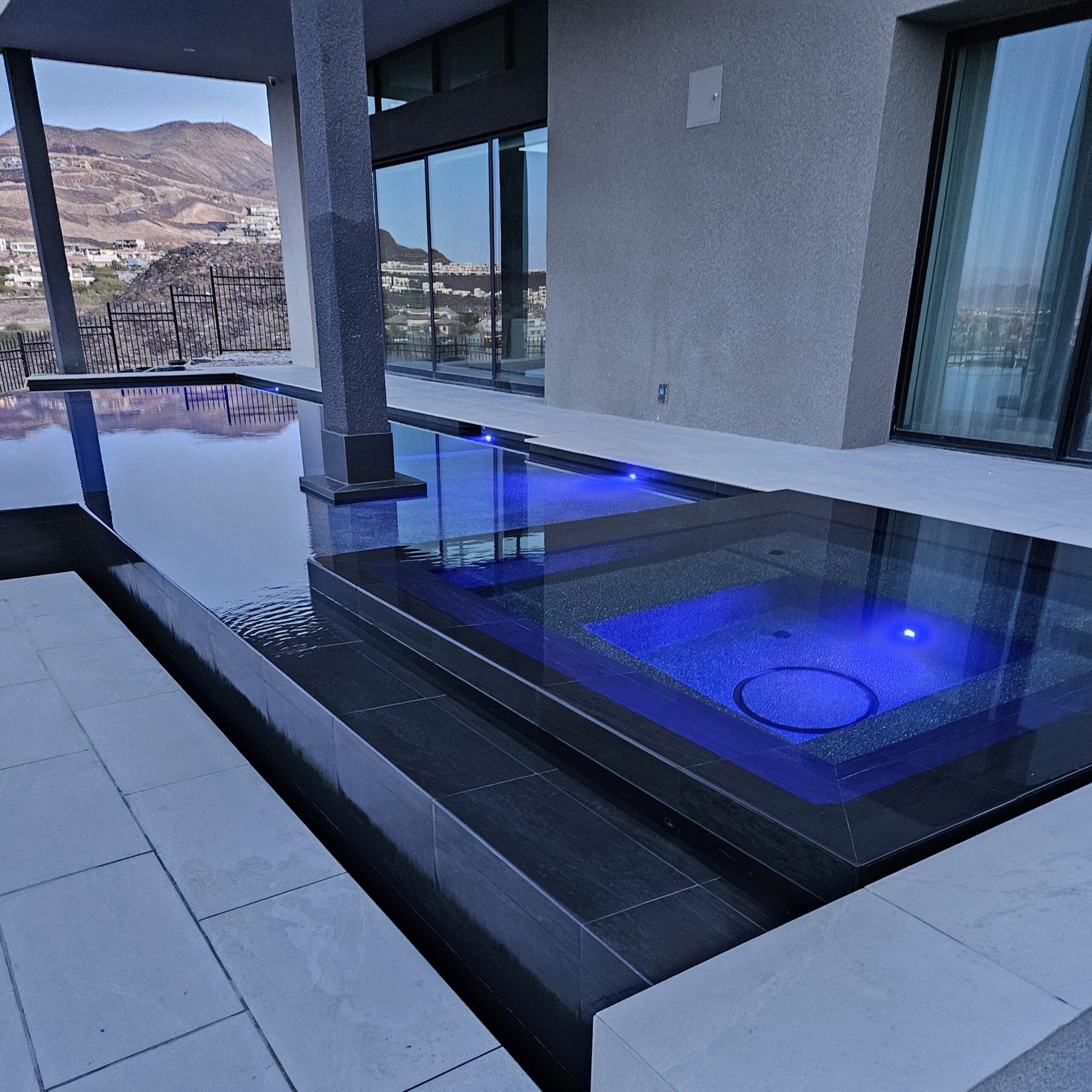 Midnight Waters — custom pool by Clarity Custom Pools