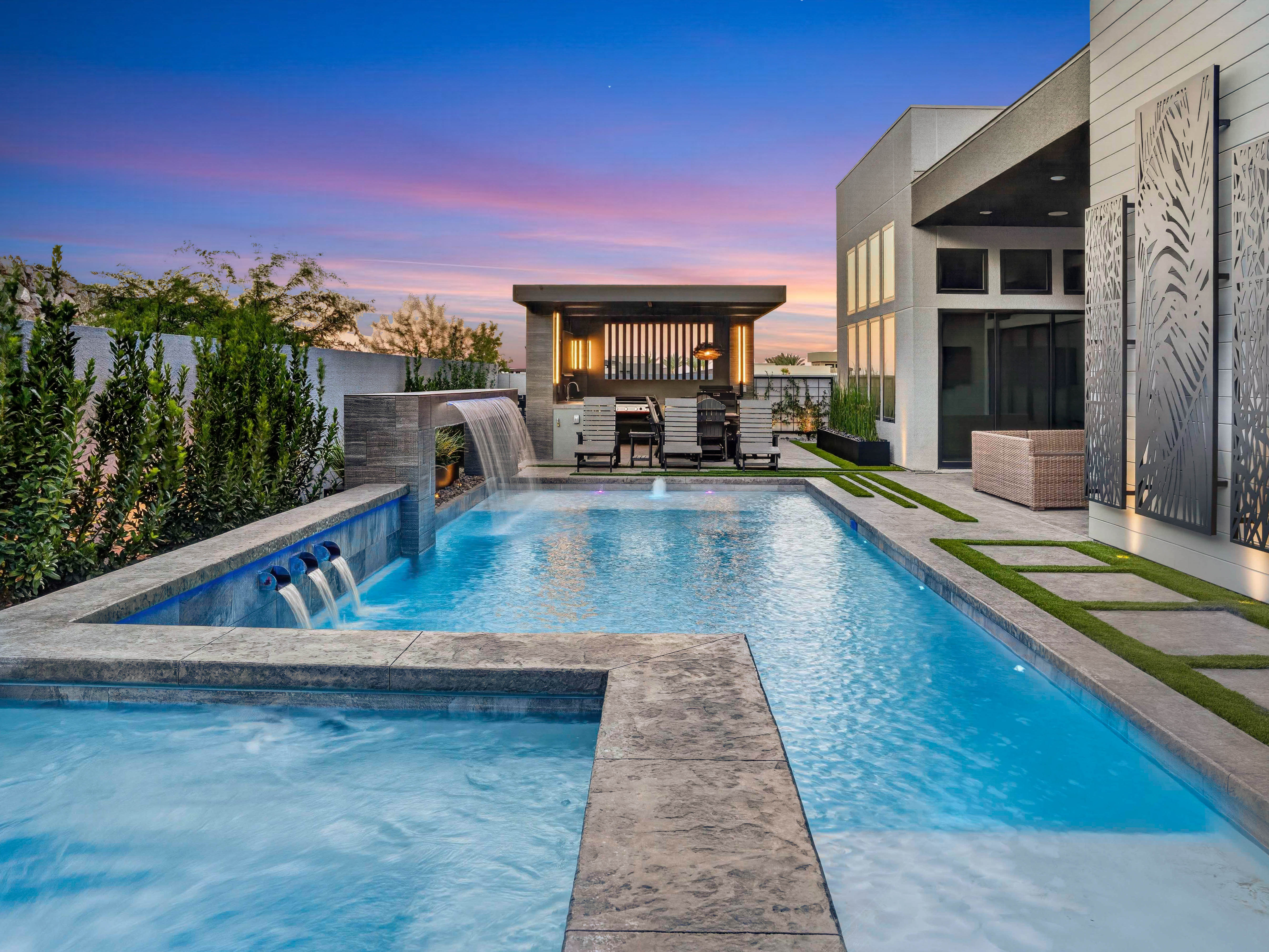 Argento Peak — custom pool by Clarity Custom Pools